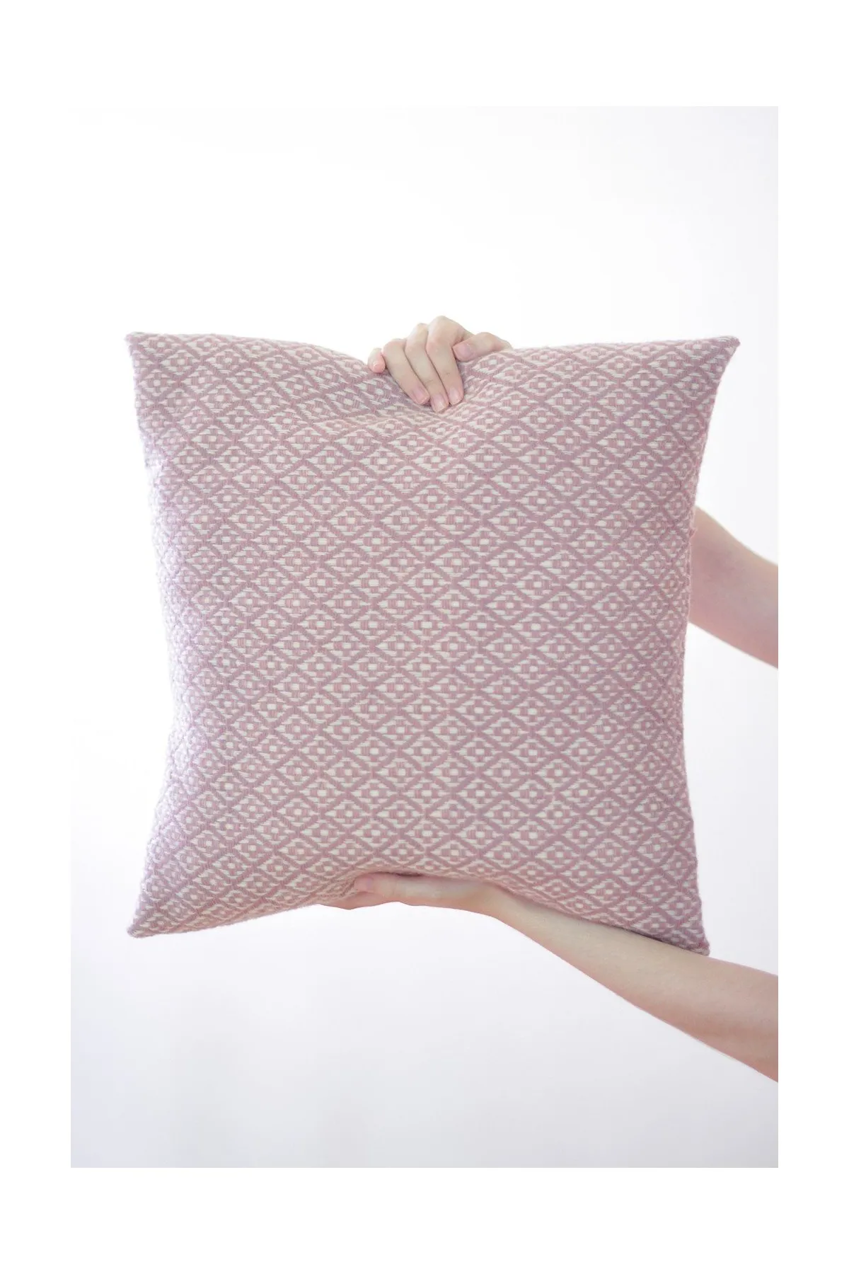 Housse de coussin en laine