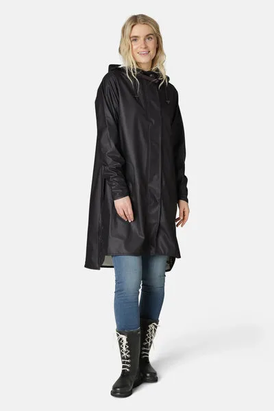 ILSE JACOBSEN - MANTEAU DE PLUIE - NOIR