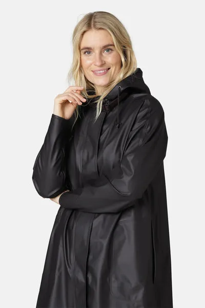 ILSE JACOBSEN - MANTEAU DE PLUIE - NOIR