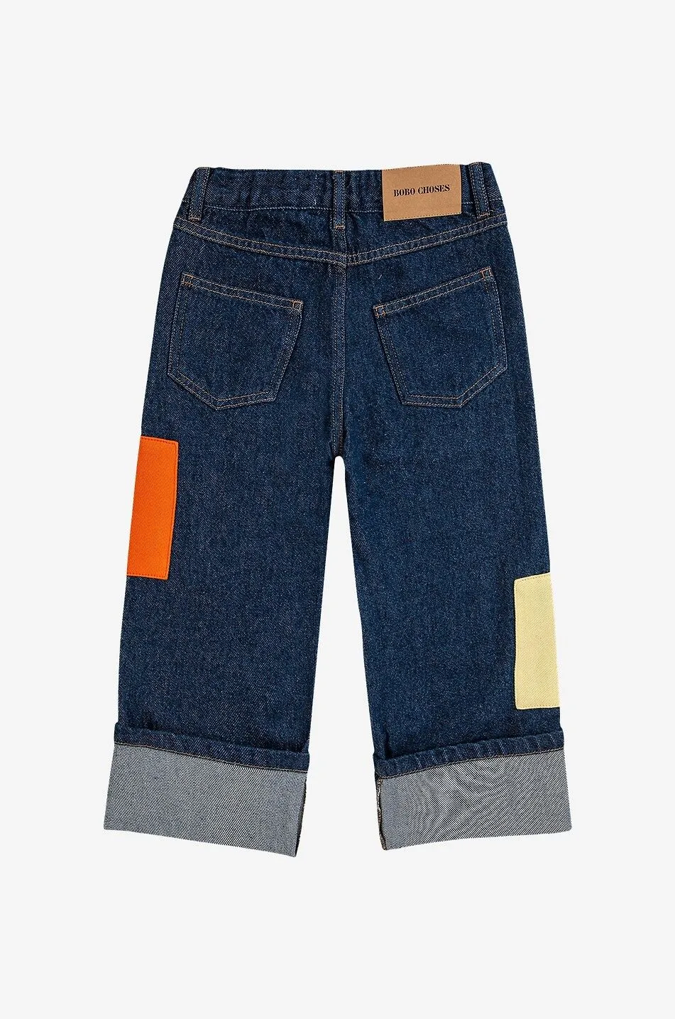 Jean brut large enfant B.C Color Block Patch