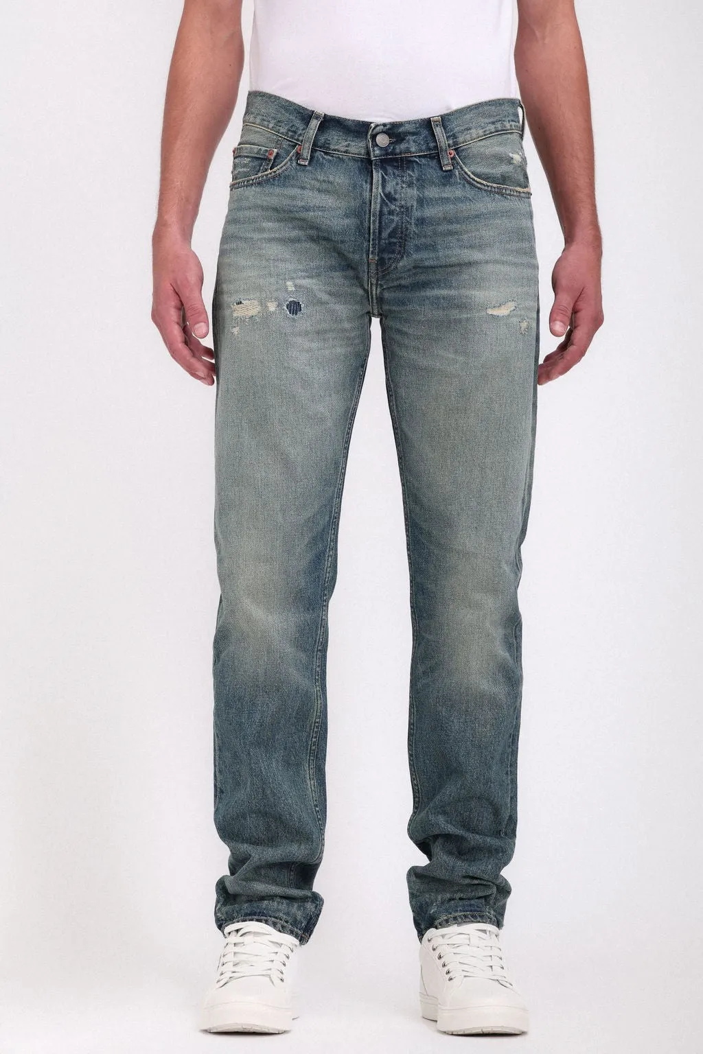 Jean denim coupe regular slim ROCK MUST DYE