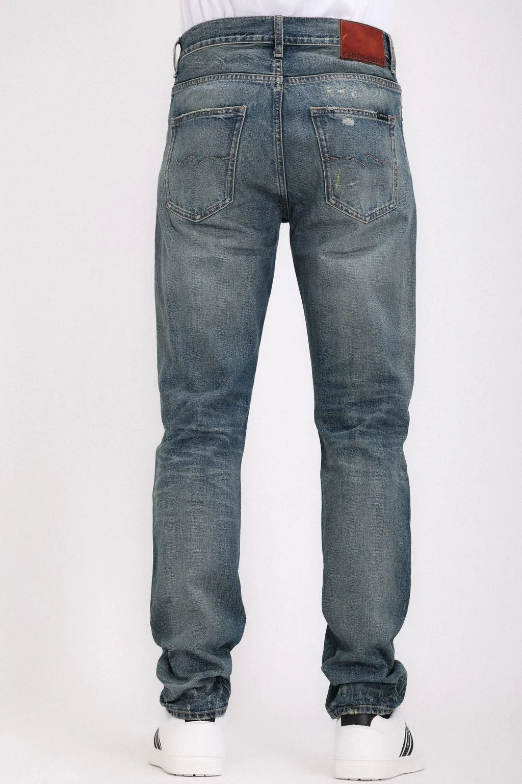 Jean denim coupe regular slim ROCK MUST DYE