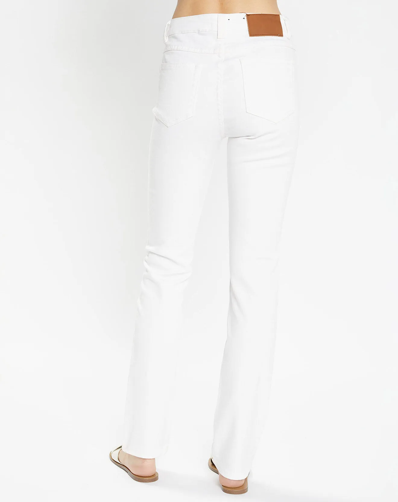 Jean en Coton Bio Lregular blanc