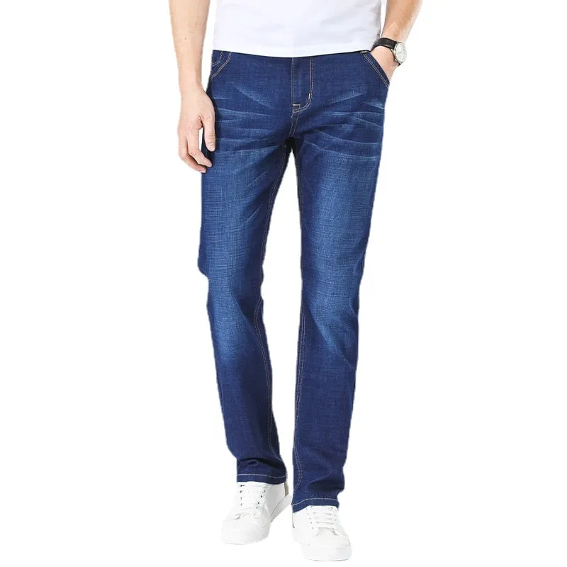 Jean en coton pour Homme - Coupe droite