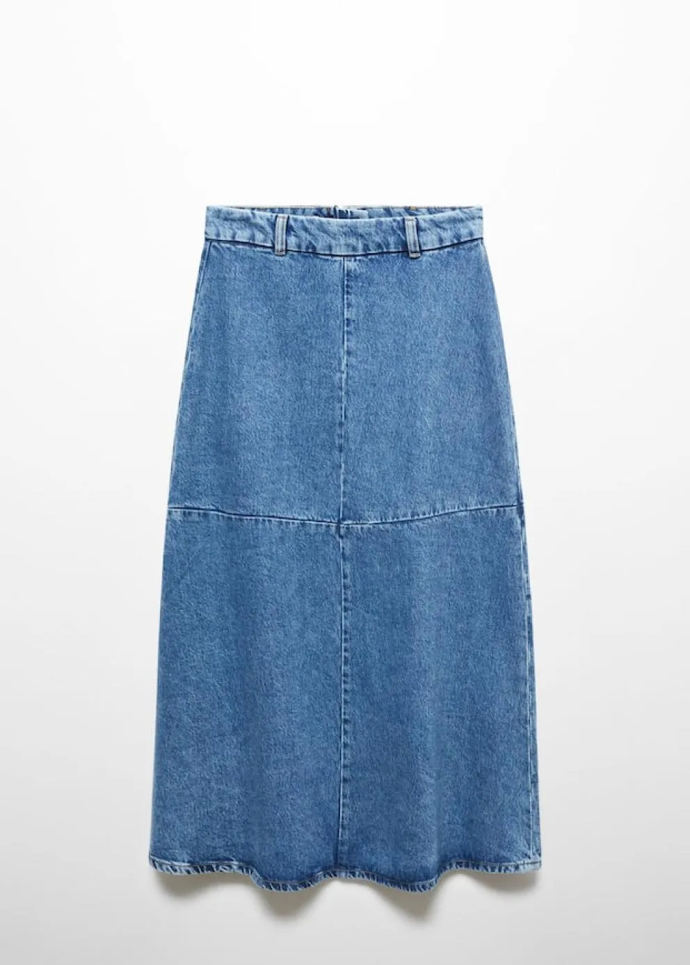 Jupe | Femme MANGO Jupe En Jean évasée Bleu Moyen