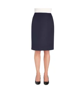 Jupe mi-longue one pluto femme bleu marine Brook Taverner