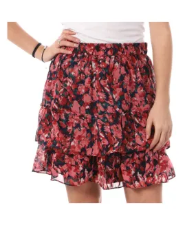 Jupe Rose à Fleurs Vero Moda Holly