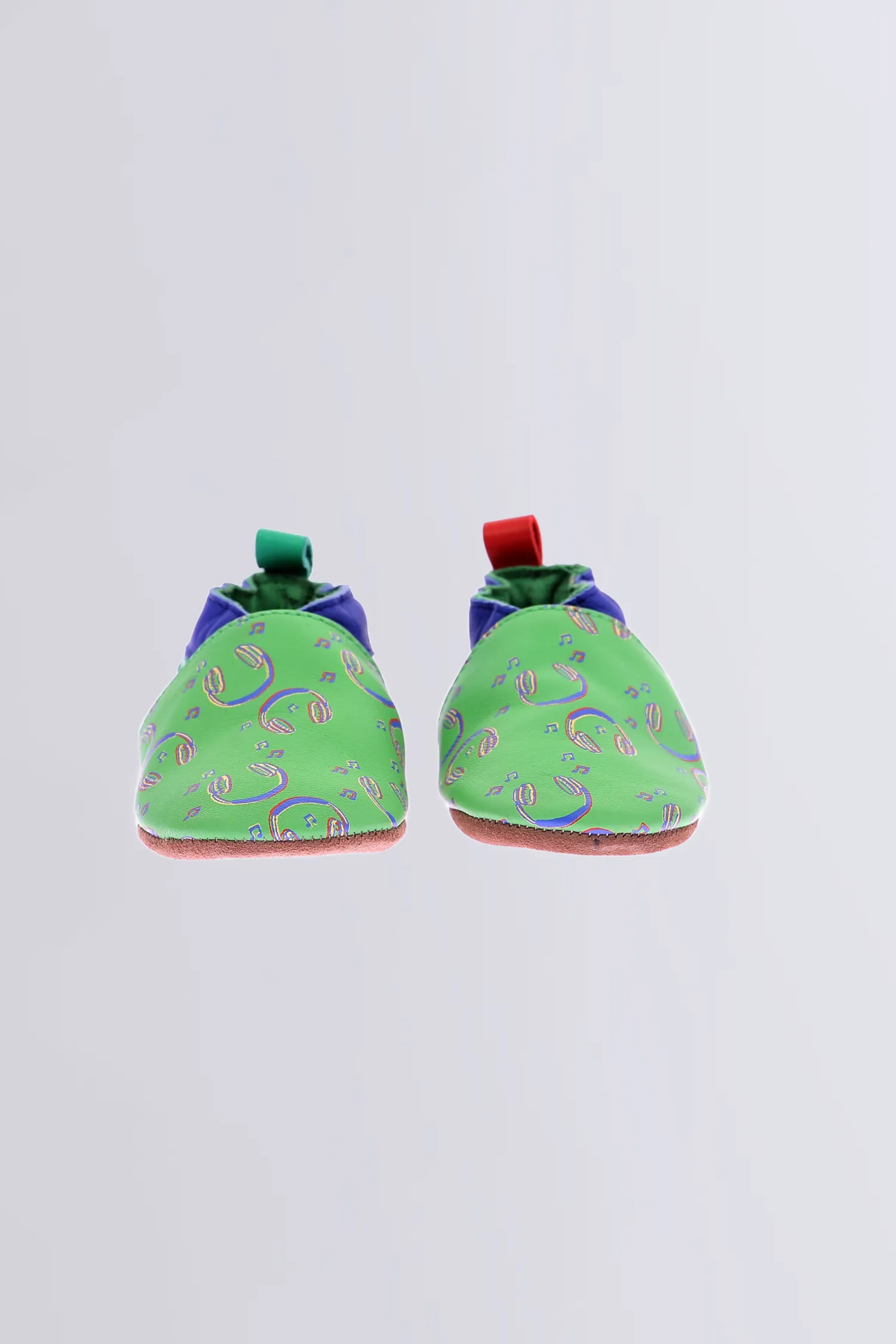 Kickbaby Music - Chaussons vert pour bébé - Kickers © Site Officiel