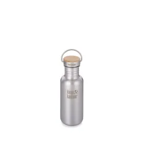 Klean Kanteen Reflect Narrow 18oz (540 ml) - Bamboo Cap - Gourde isotherme | Hardloop