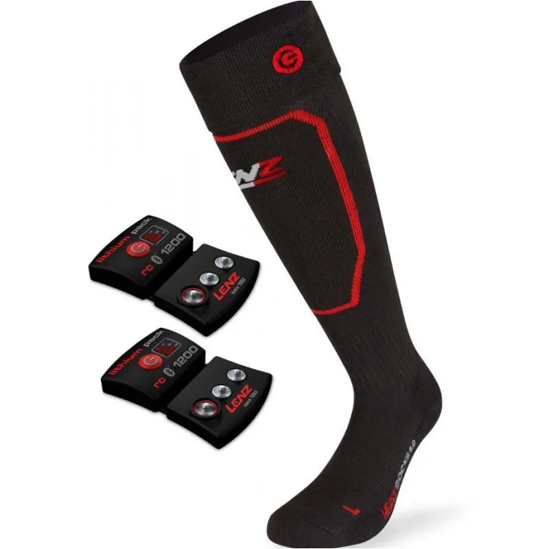 Lenz Heat Sock 5.0 Toe Cap - Chaussettes ski | Hardloop