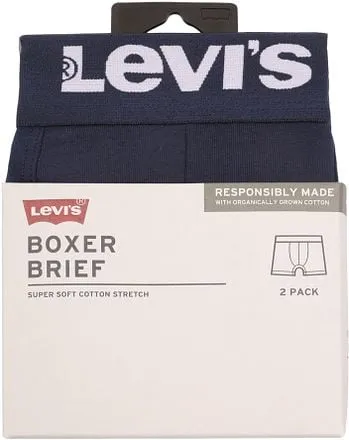 Levi's Boxer-shorts Brief Lot de 2 Marine 701222842-006 comm