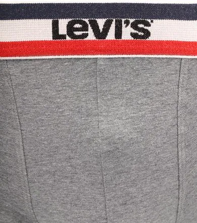 Levi's Boxer-shorts Brief Lot de 2 Marine Gris 701223908-002