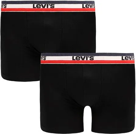 Levi's Boxer-shorts Brief Lot de 2 Noir 701223908-001 comman