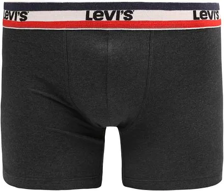 Levi's Boxer-shorts Brief Lot de 2 Rouge Gris 701223908-004 