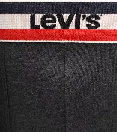 Levi's Boxer-shorts Brief Lot de 2 Rouge Gris 701223908-004 