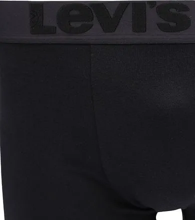 Levi's Boxer-shorts Lot de 3 Noir Uni 905042001-001 commande