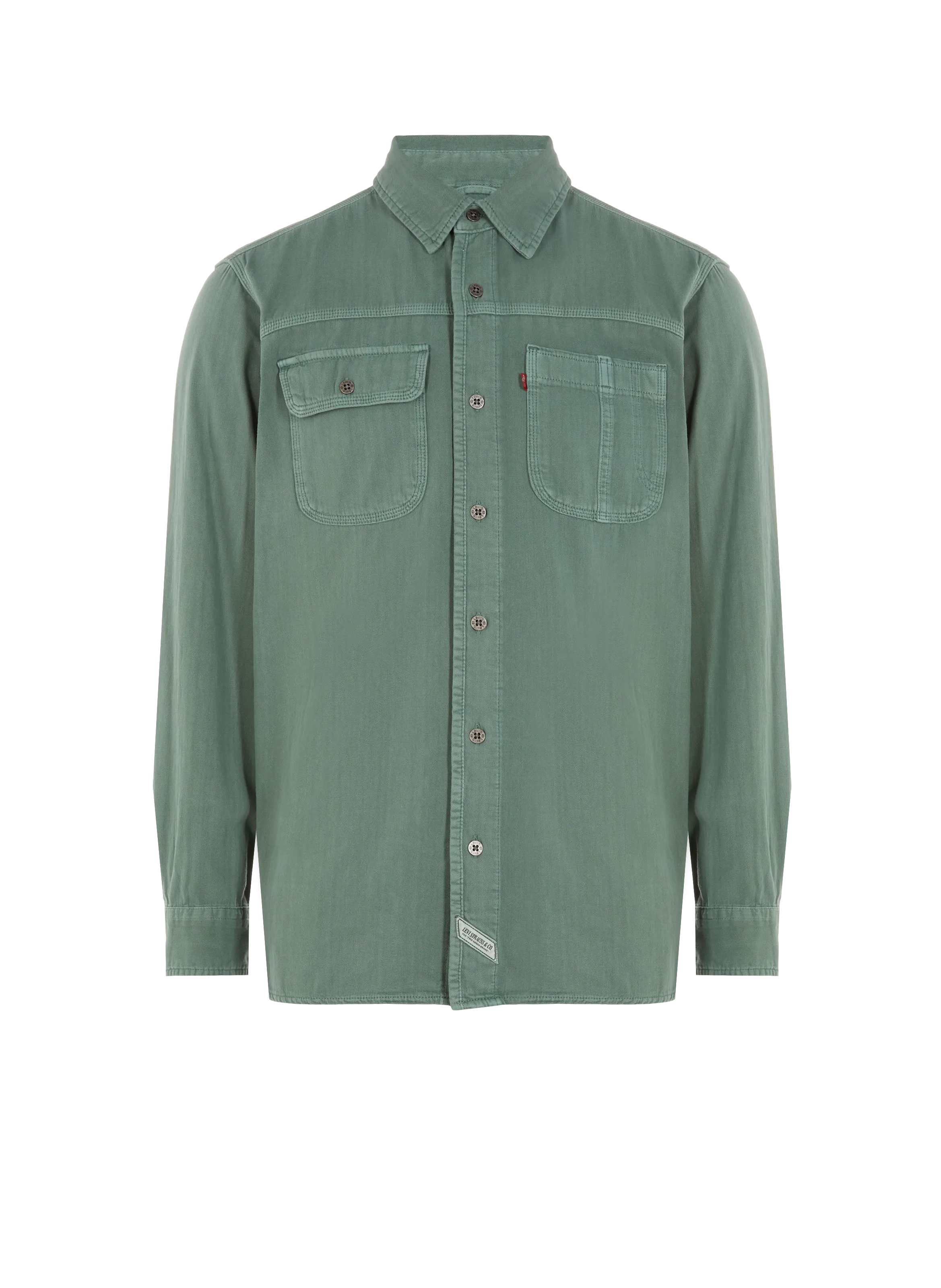 LEVI'S  Chemise en coton  - Vert