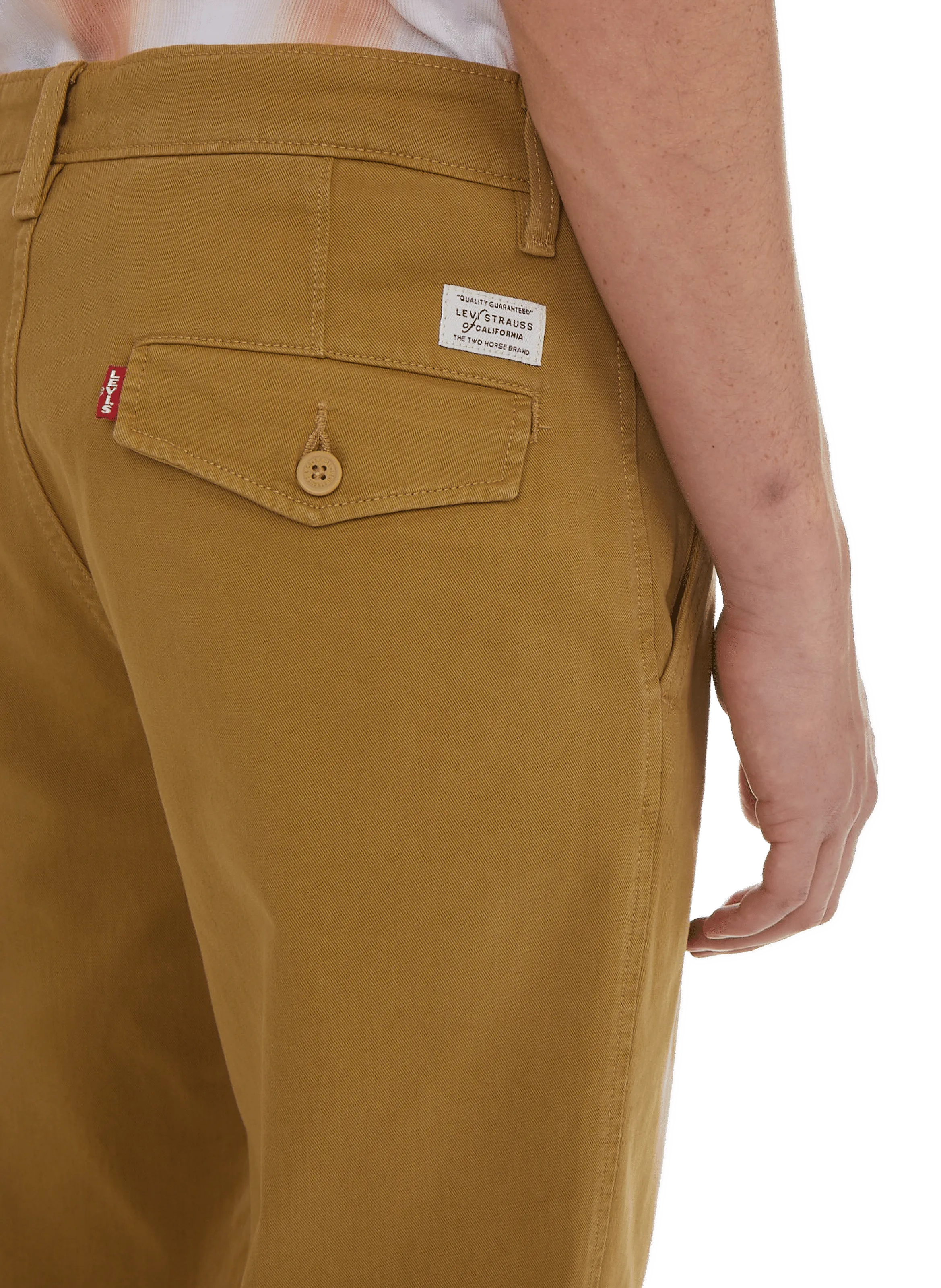 LEVI'S  Pantalon coupe droite - Beige