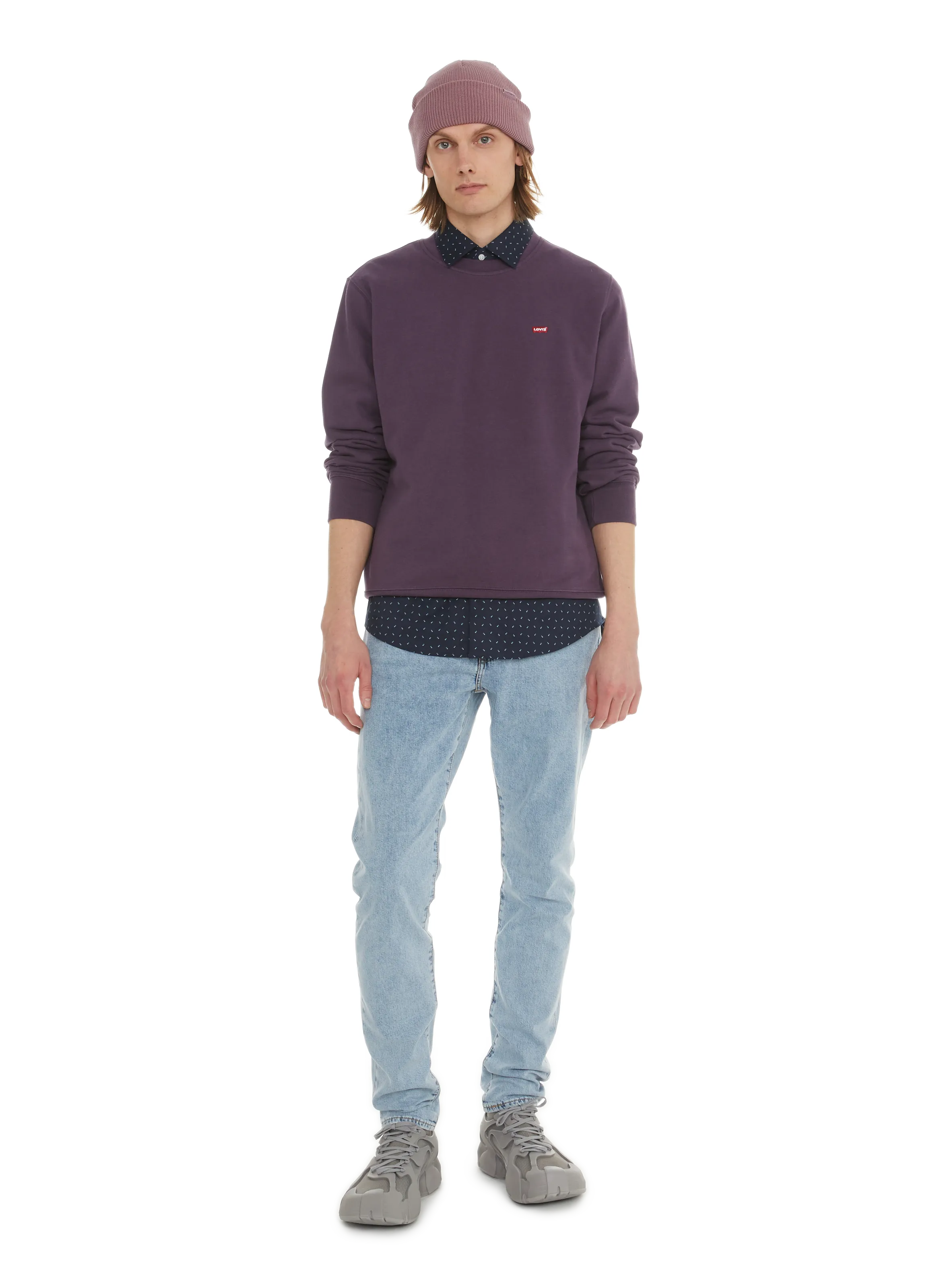 LEVI'S  Sweat en coton - Violet