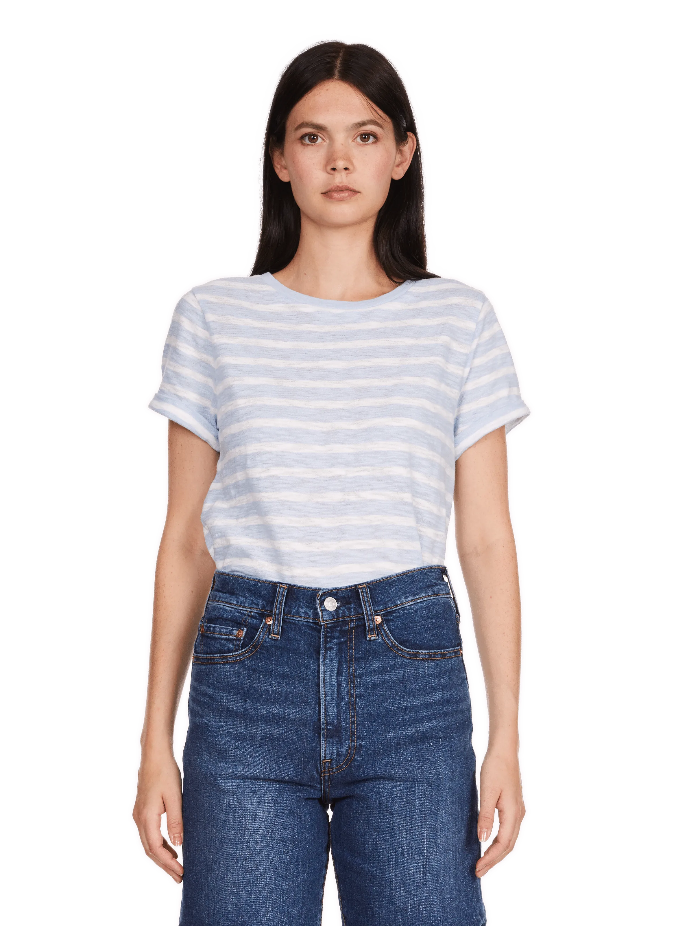 LEVI'S  T-shirt en coton  - Bleu