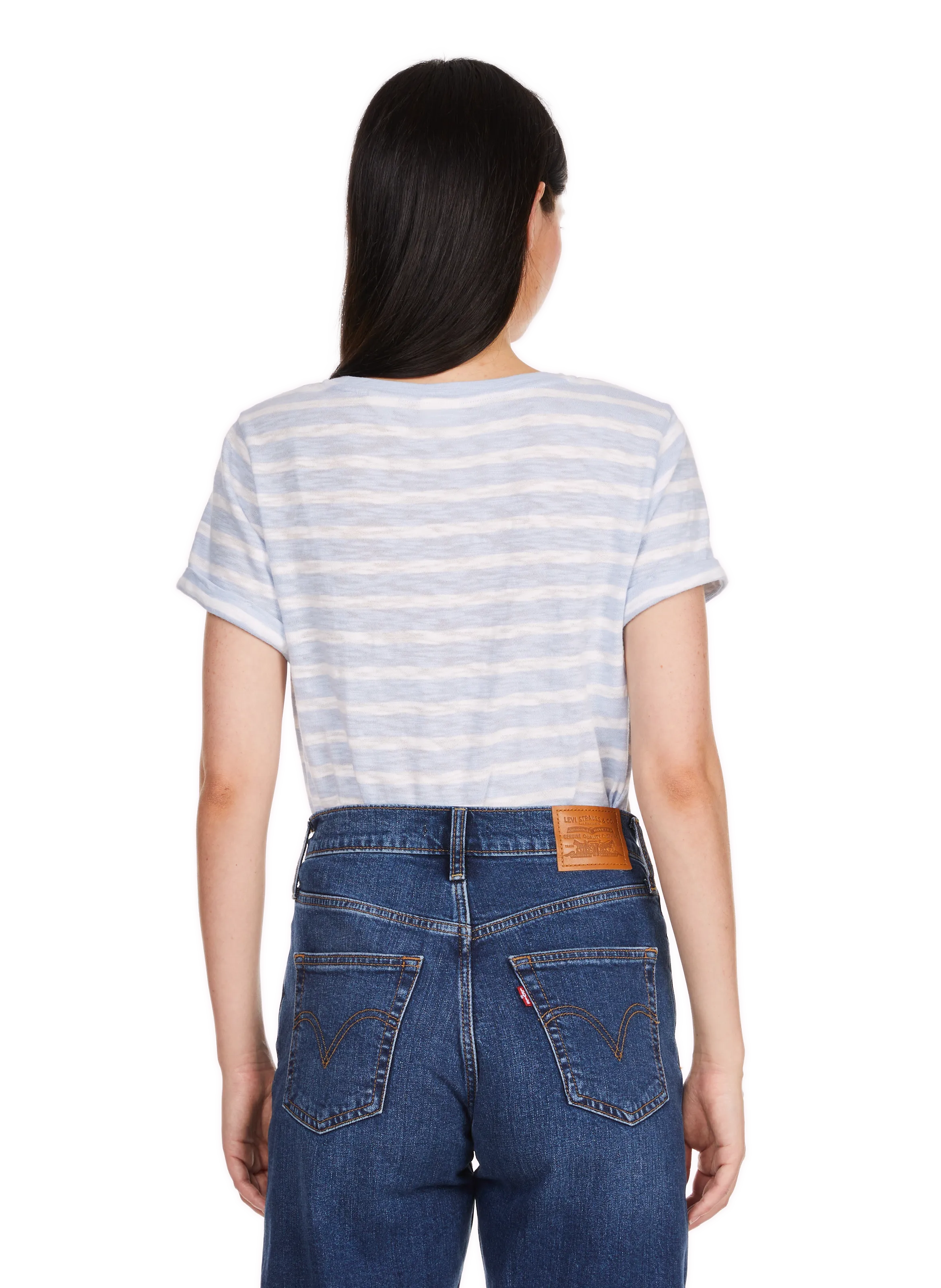 LEVI'S  T-shirt en coton  - Bleu