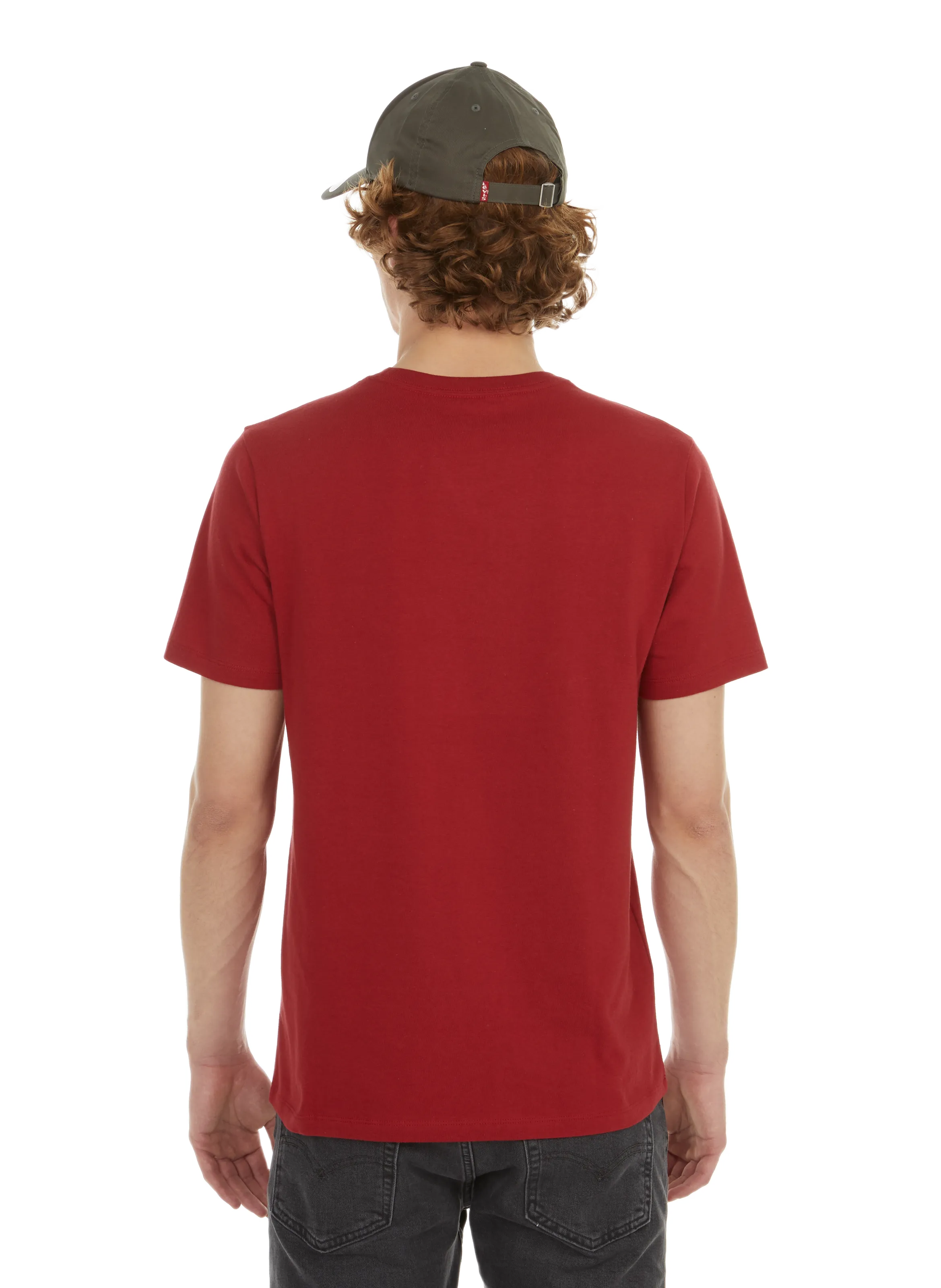 LEVI'S  T-shirt en coton  - Rouge