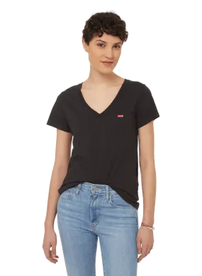 LEVI'S  T-shirt en jersey de coton - Noir