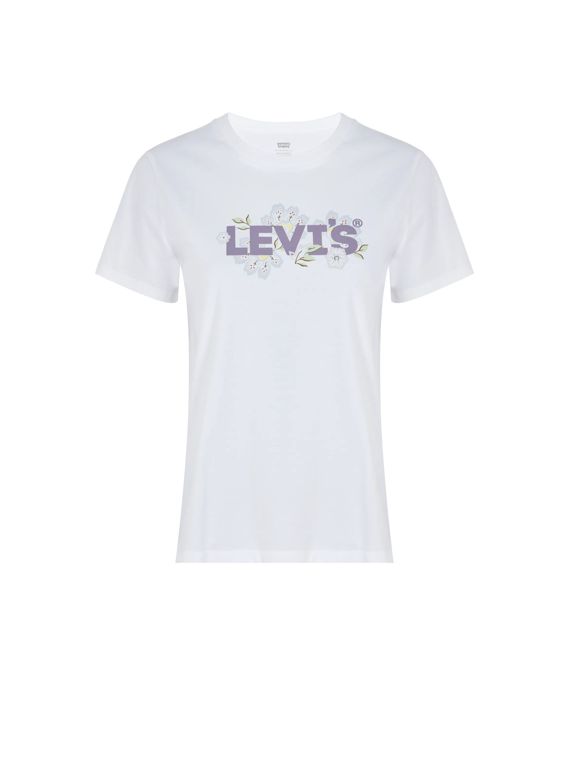 LEVI'S  T-shirt imprimé en coton  - Blanc