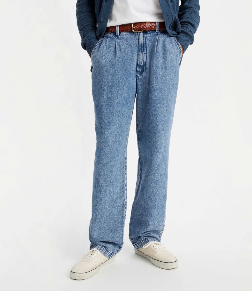 LEVI'S XX CHINO LOOSE STRAIGHT PLEATED PANTS