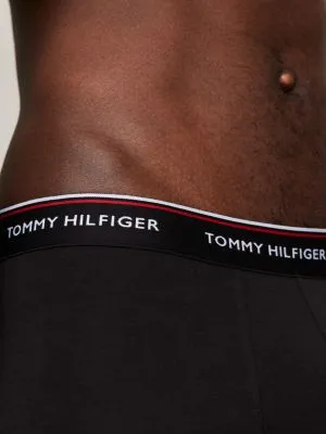 Lot de 3 boxers taille basse en coton stretch | Noir | Tommy Hilfiger