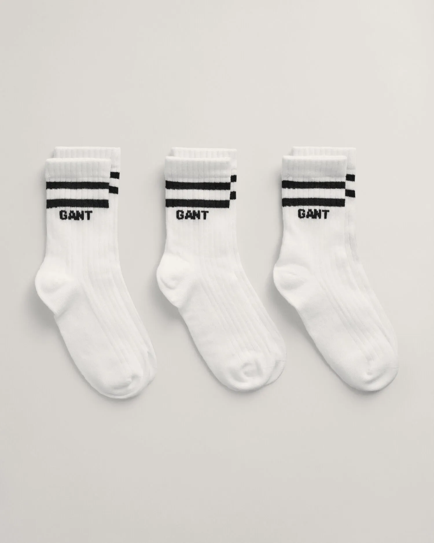 Lot de 3 paires de chaussettes côtelées Logo Kids