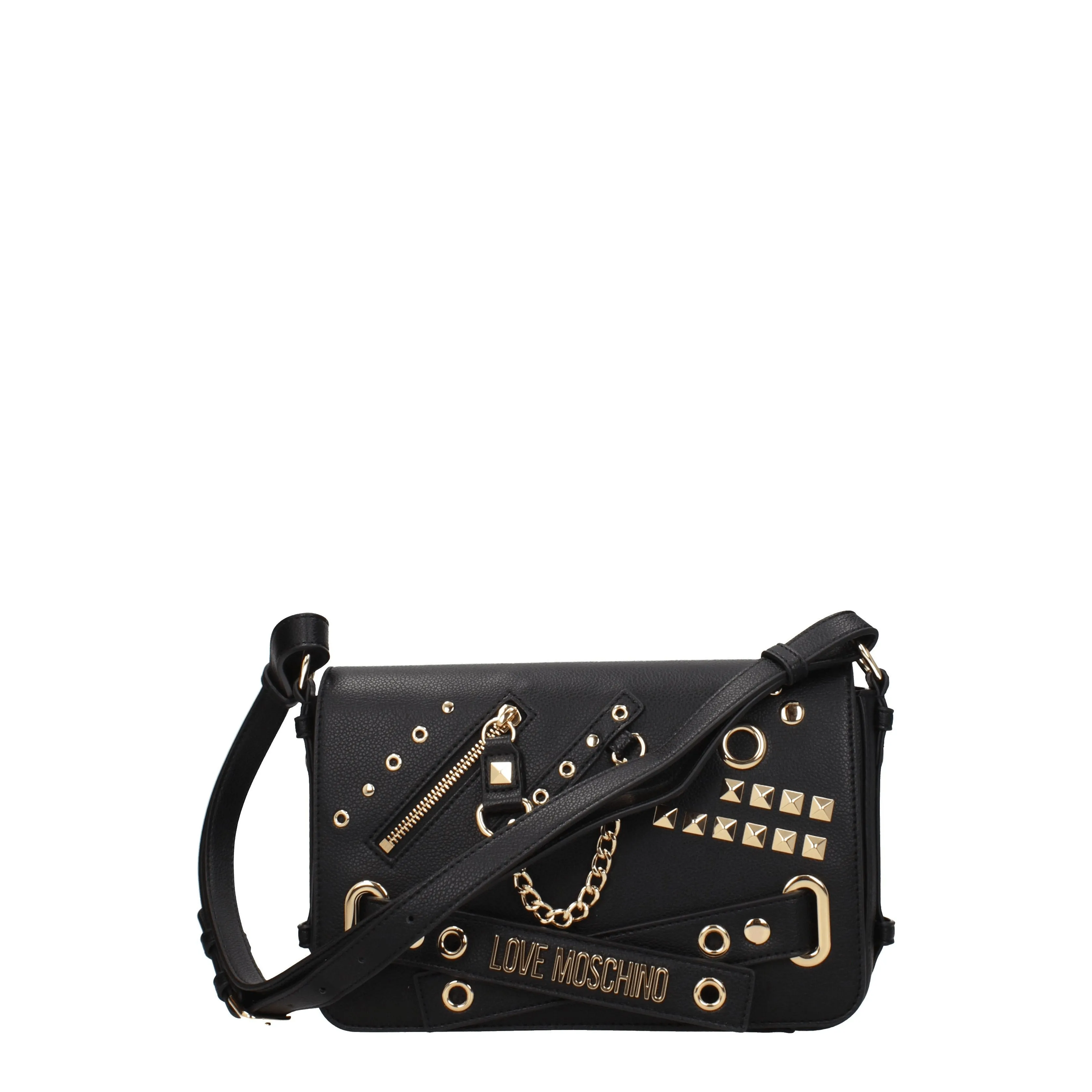 Love Moschino Sacs Sacs Femmes Polyuréthane noir / Gold