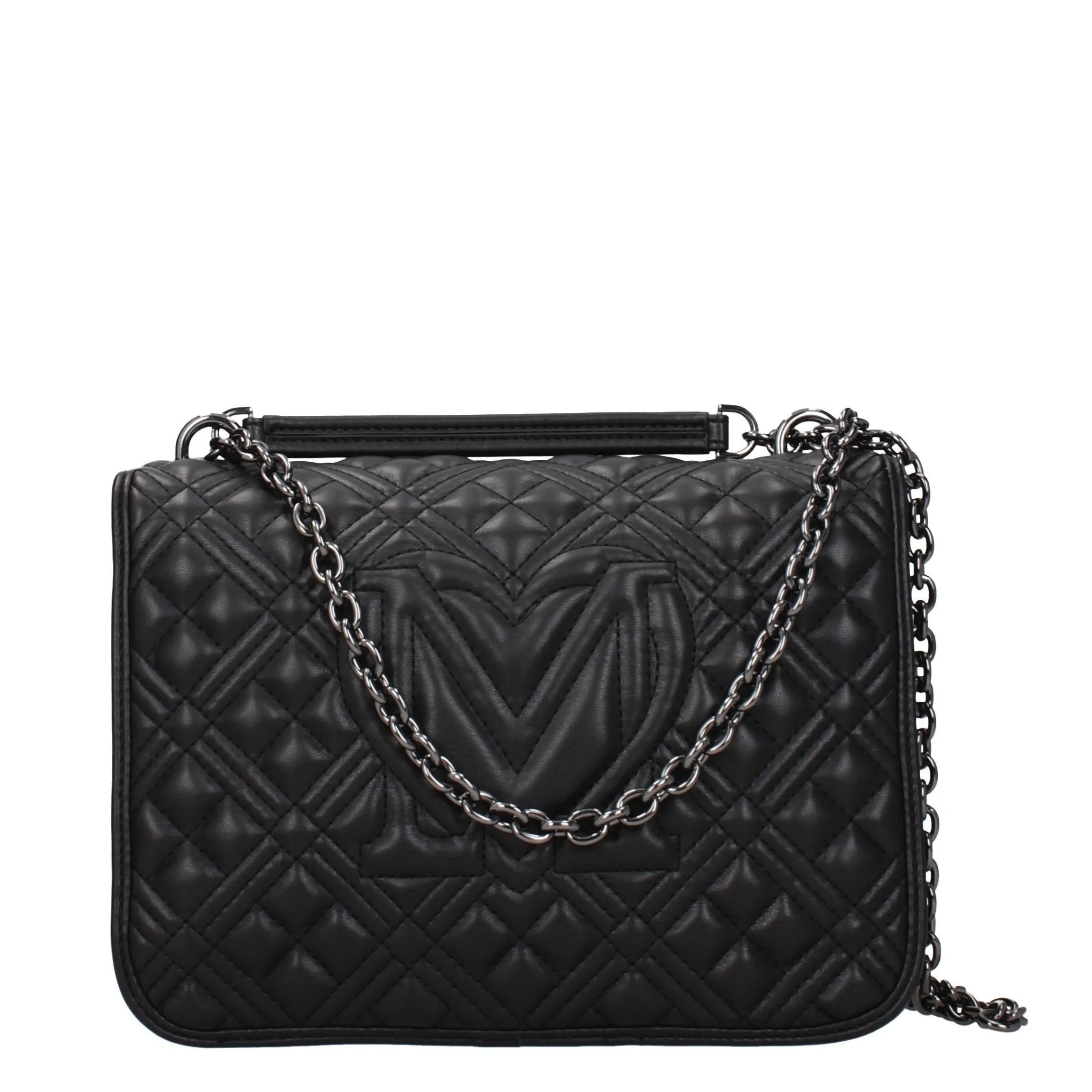 Love Moschino Sacs Sacs Femmes Polyuréthane noir / Rifle