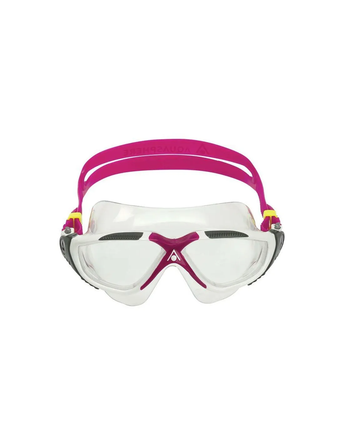 Lunettes de natation Aqua Sphere Vista White Raspberry Lenses Clear