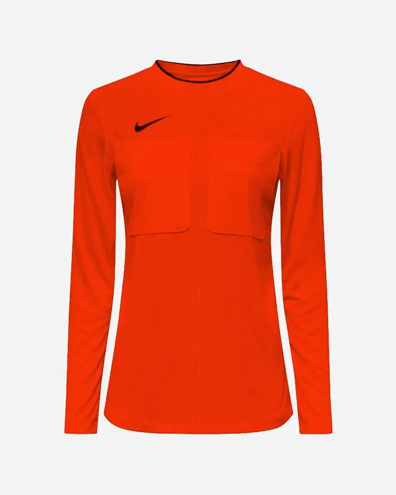 Maillot d'arbitre manches longues Nike Arbitre FFF II Rouge Crimson pour femme