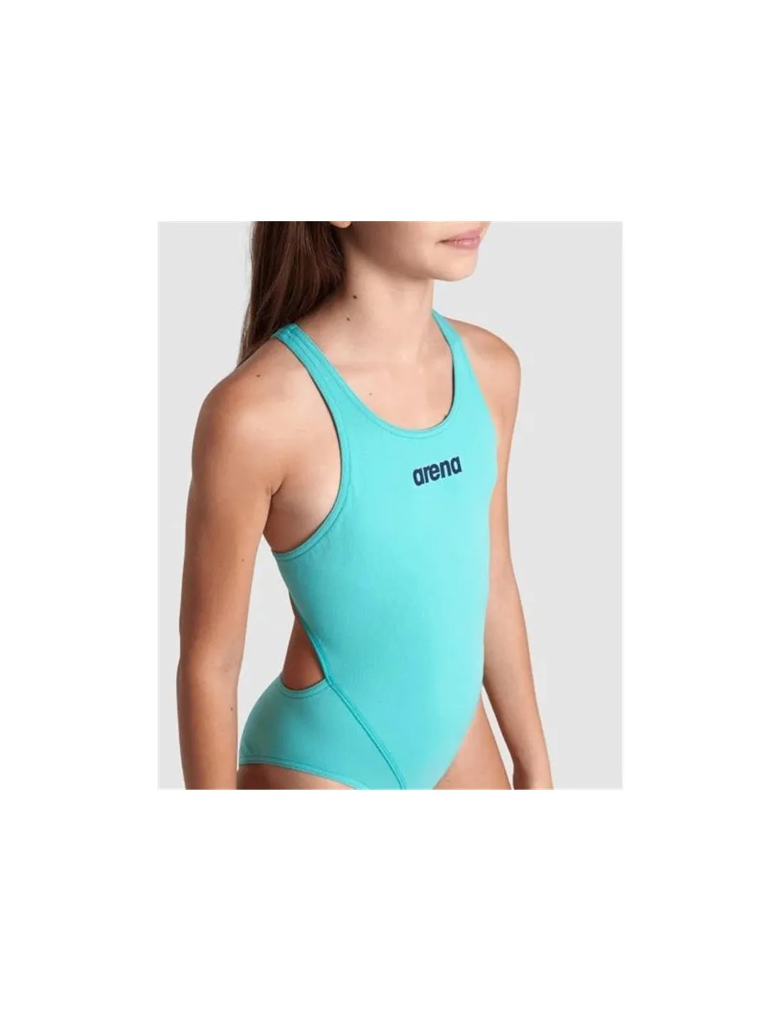 Maillot de bain de Natation Arena Team Swim Fille Bleu