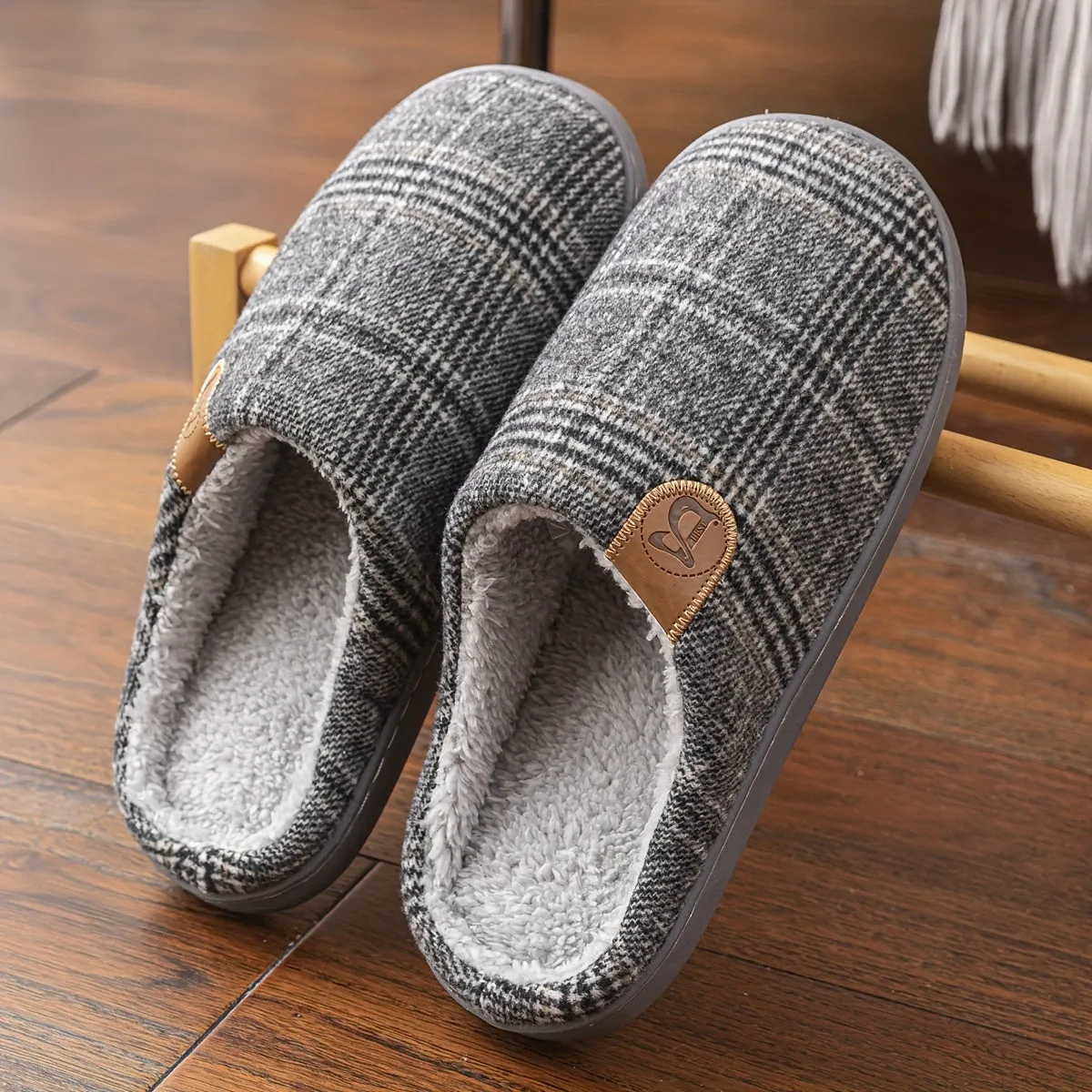 Malric - Chaussons chaleureux pour hommes