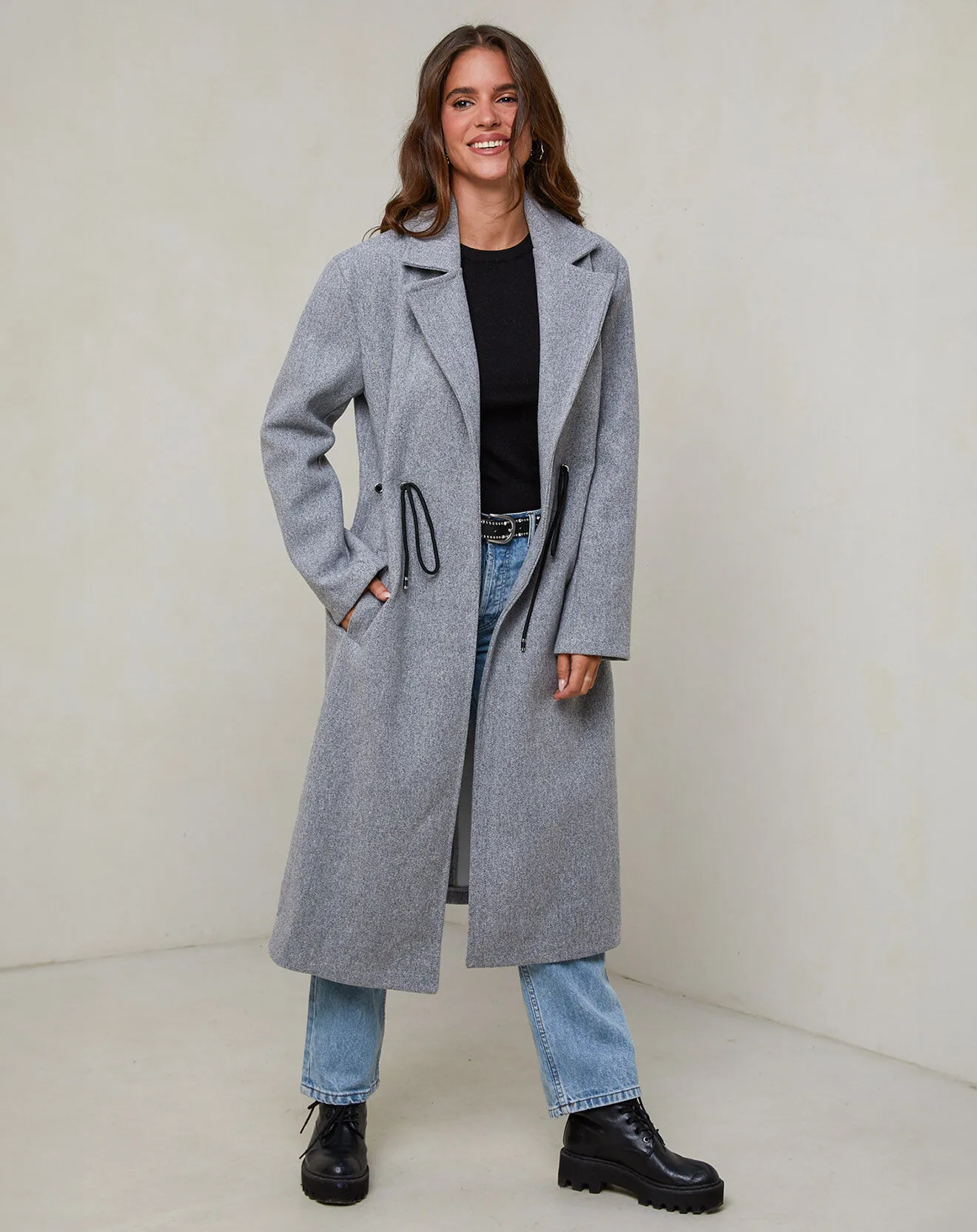 Manteau Célestine gris