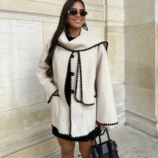 Manteau d'hiver chic pour femmes