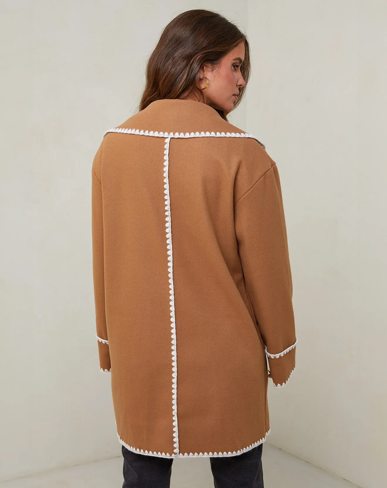 Manteau Zoé camel