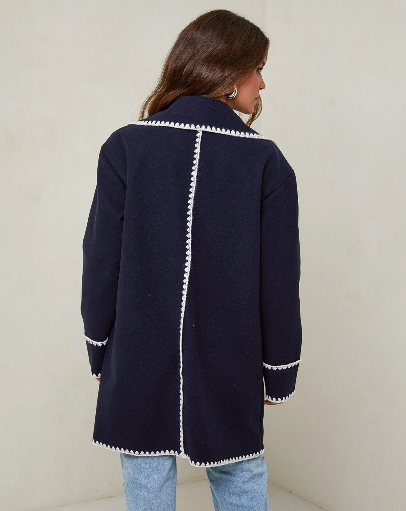 Manteau Zoé marine