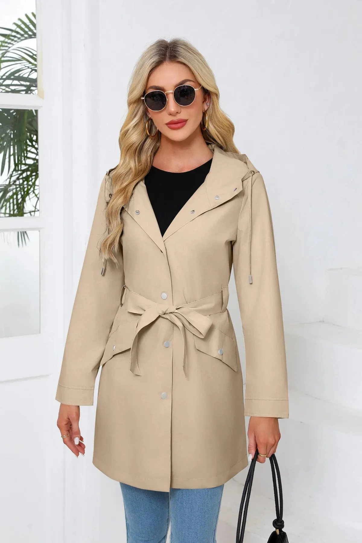 Manteau à Capuche pour Femmes