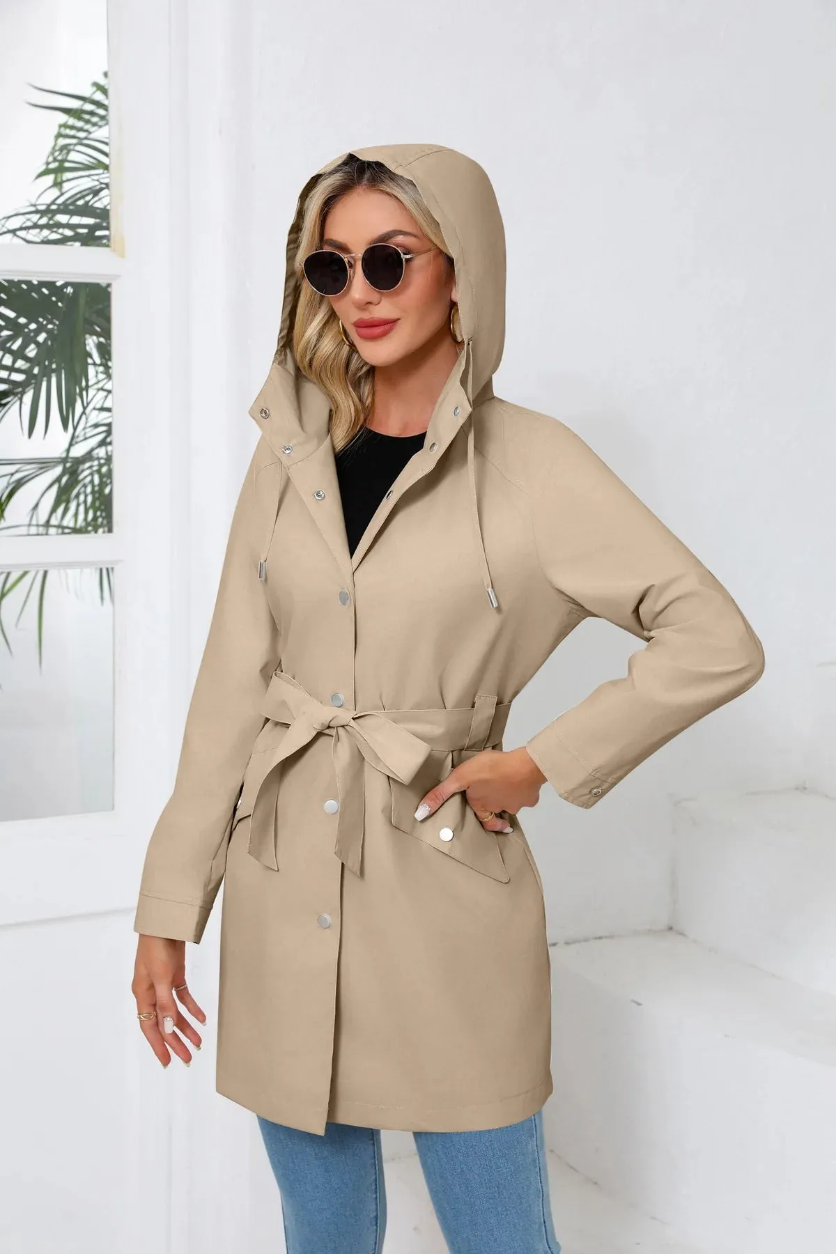 Manteau à Capuche pour Femmes