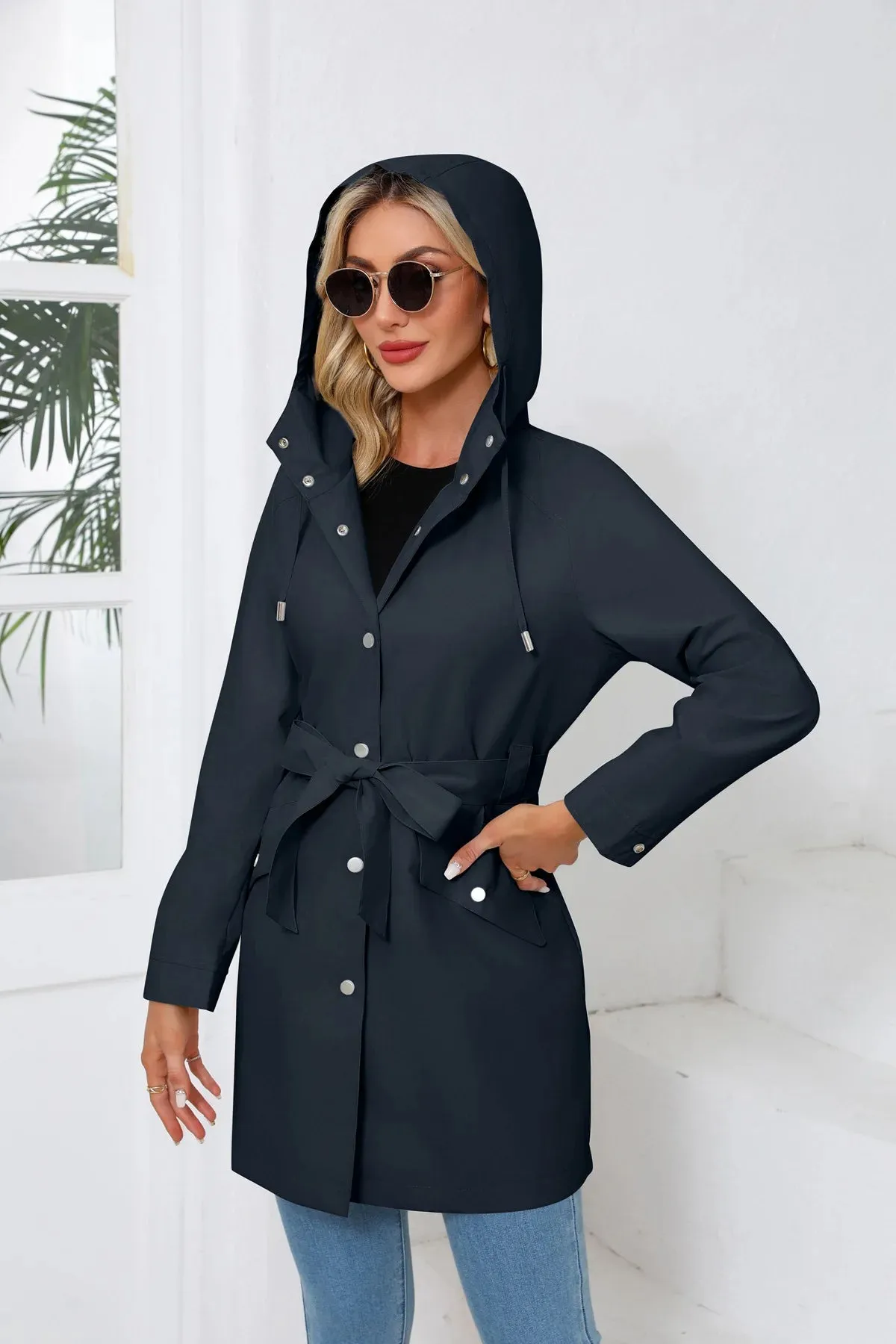 Manteau à Capuche pour Femmes