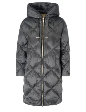 Max Mara Parka Le Cube Trefe imperméable noir