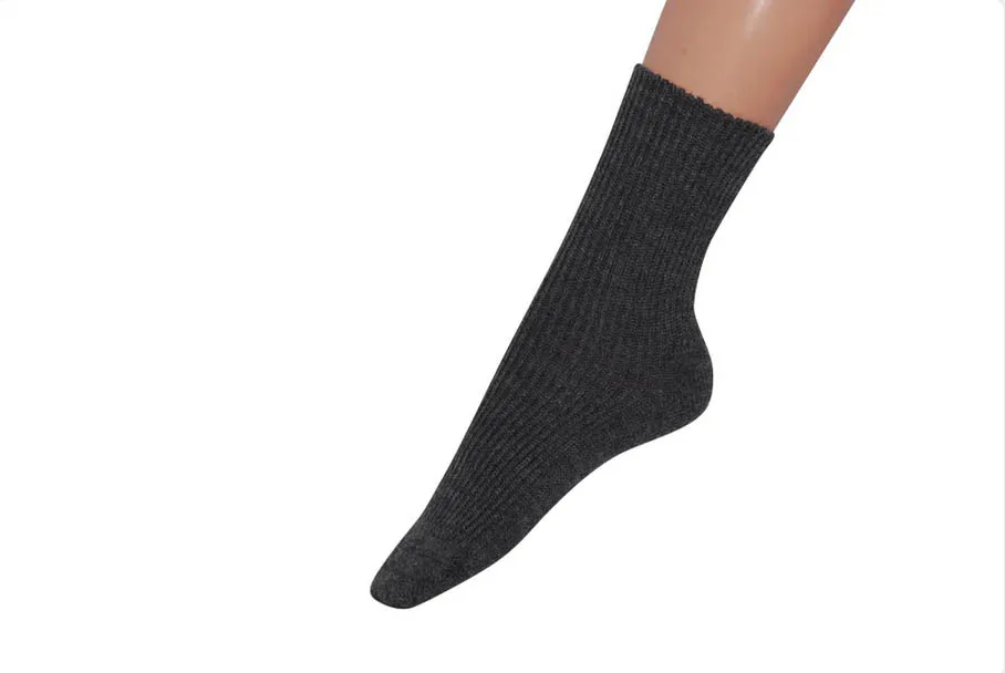 Mi-chaussettes adultes - 100% laine bio