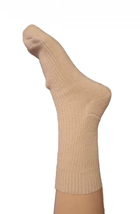 Mi-chaussettes adultes - 100% laine bio