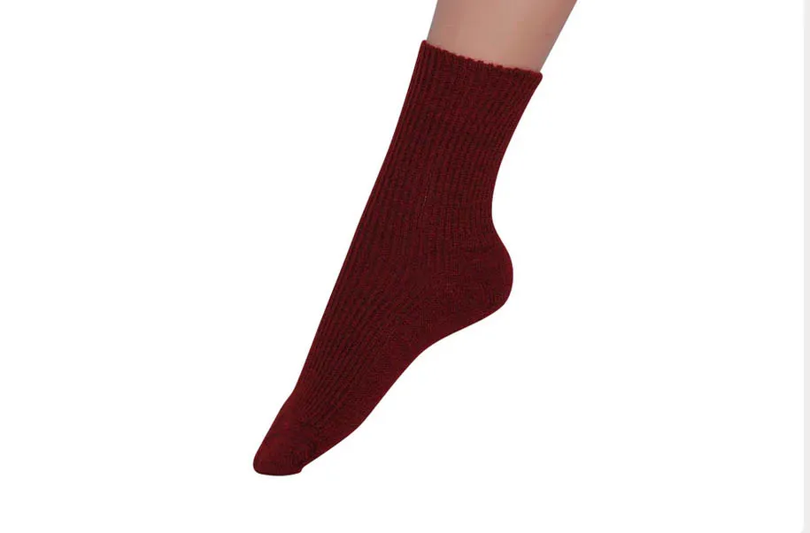 Mi-chaussettes adultes - 100% laine bio