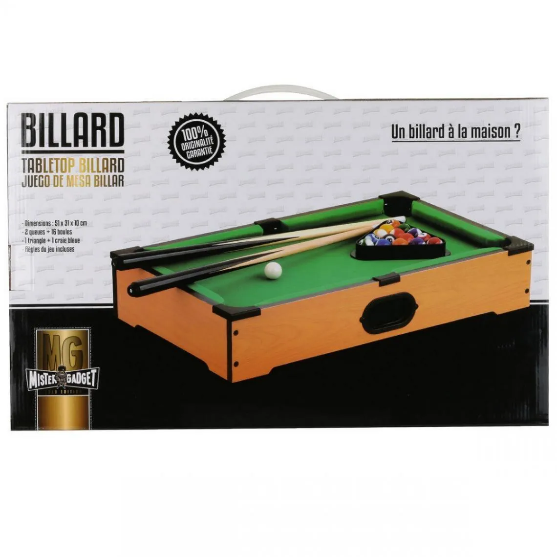 Mini-Billard De Table NED | 3 Suisses