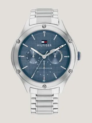 Montre en acier inoxydable bleu glacier | Argent | Tommy Hilfiger